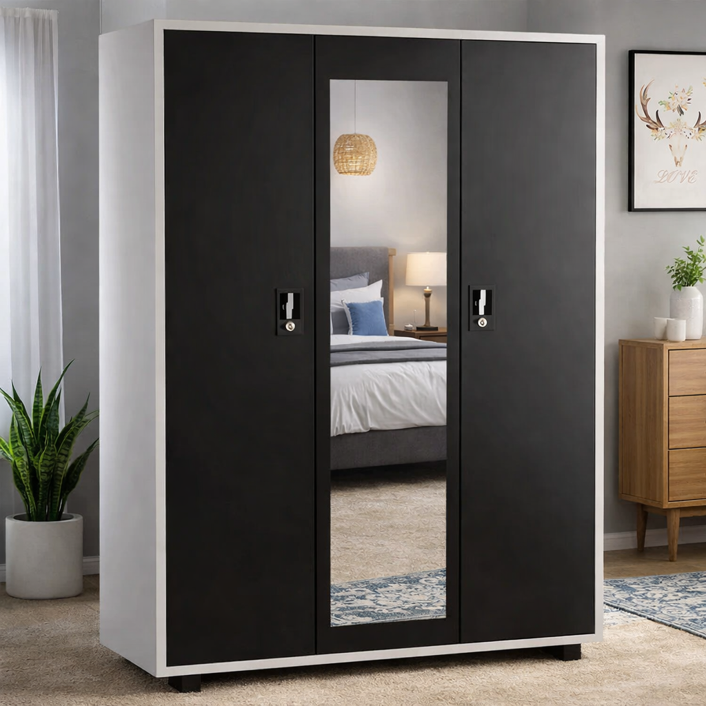 3 Part Steel Almirah 101